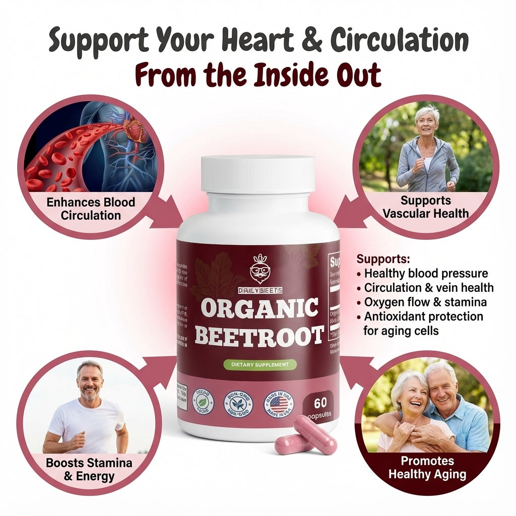 Oxybeat Organic Beetroot Capsules